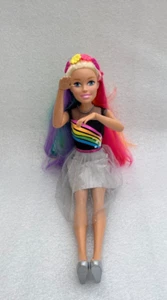 Barbie Just Play Mattel My Size Migliore Amica Alta 28” Pollici Bionda Arcobaleno Scintillante - Foto 1 di 9
