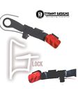 For One Tyrant Designs Extended Slide Stop Release Fits Gl0ck Gen 2 3 4 Red Esr