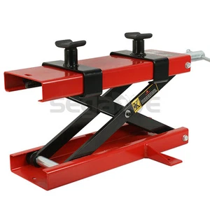 New 1100LB Motorcycle Scissor Jack Lift ATV Dirt Bikr Scooter Crank Stand - Picture 1 of 12