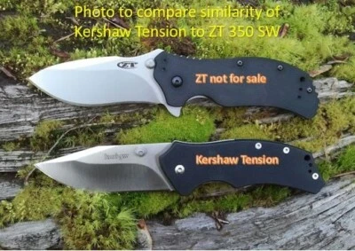 A la venta Kershaw Tensión alternativa a ZT 350 SW - Tensión nueva en carcasa de almeja Foto 1 de 4