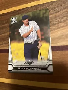 2021 Leaf X Rookie Golf Card #02 BRYSON DECHAMBEAU PGA Tour Rookie US Open Champ - Picture 1 of 2
