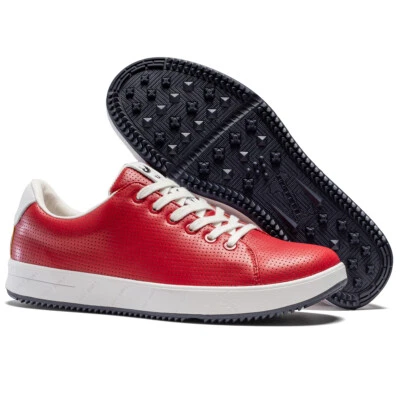 U.OFEIY Caballero Colorido G3 Para hombres Zapatos de Golf Sin Tacos Cuero Moda Tenis Foto 1 de 4