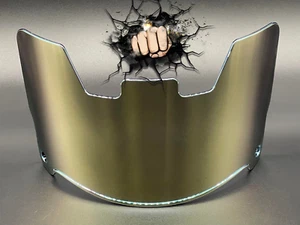 Gold Chrom Spiegel Integralhelm Visier Nachbau/Speed/Flex kompatibel - Bild 1 von 5