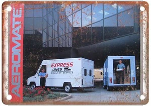 Vintage Utilmaster Aeromate Auto Ad Reproduction Retro Look Metal Sign A1521 - Picture 1 of 2