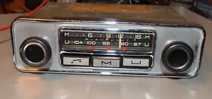 Oldtimer Autoradio Blaupunkt Mannheim 6/12 Volt - Bild 1 von 9