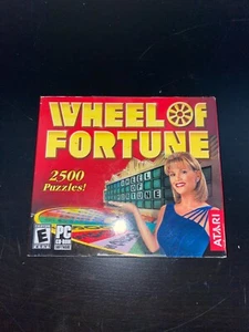Wheel of Fortune 2a Edizione PC CD-Rom 2000 Windows Atari TV Game Show - Foto 1 di 4