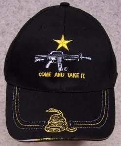 Embroidered Baseball Cap 2nd Amendment Come and Take It NEW 1 hat size fits all - Picture 1 of 2