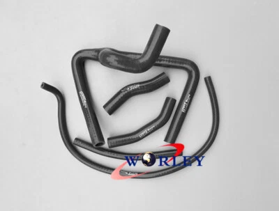PARA HONDA CR250 CR250R 2000 2001 00 01 Silicona Radiador Manguera Kits NEGRO Foto 1 de 4