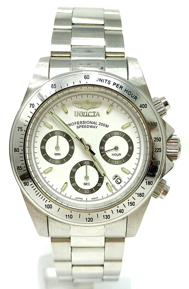 Orologio Invicta speedway professional 200 metri deep watch diver clock s steel - Immagine 1 di 4