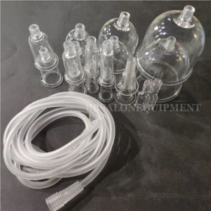 Clear Plastic Cup Cupping Cup Replacement For The Vacuum Therapy Beauty Machine - Picture 1 of 23