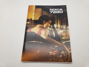Rare New Old Stock English Nokia 7280 Mobile Phone User Guide Manual UK3POST - Photo 1/5