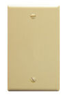 Flush Wall Plate Blank IVORY By ICC