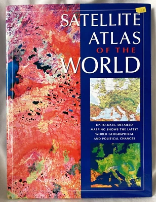 Unread But Stored Satellite Atlas Of The World Colour Library Direct Text Book - Image 1 of 4
