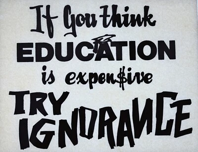 BUNDLE - Vintage 1970s Heat Transfers | Try Ignorance | NOS | Pack of 10  - Image 1 of 4