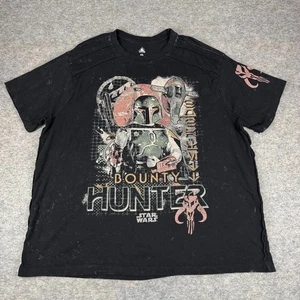 Disney Parks Star Wars Kopfgeldjäger T-Shirt Schwarz Herren XXL 2XL - Bild 1 von 8