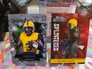2021 Wild Card Alumination Orange Splintered & Green Draft Driven Rachaad White - Bild 1 von 2