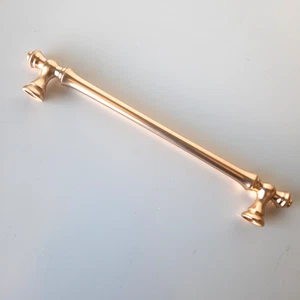 Asidrama 6 Pack 7.5 Inch (192mm) Gold Kitchen Cabinet Handles Cabinet Pulls B1 - Picture 1 of 8