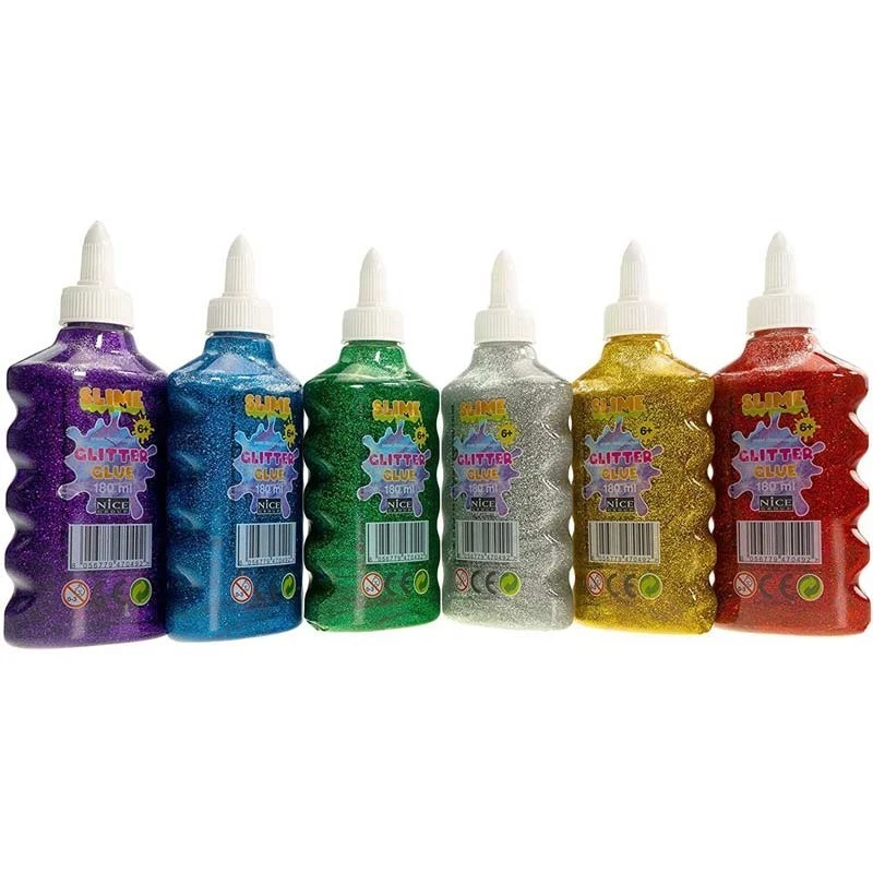 Nice 47046 Slime Glitter per bambini da 180 ml Colori a Scelta - Immagine 1 di 1