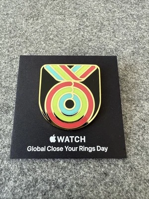 Offizieller Apple Pin Badge - "Watch Global Close Your Rings Day" - Limitiert! - Bild 1 von 2