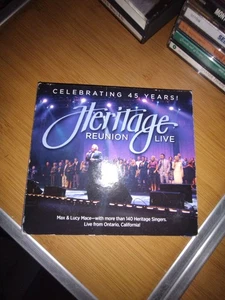 Heritage Reunion Live CD Celebrating 45 Years Gospel Live Ontario Label - Foto 1 di 1
