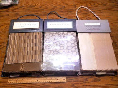 LOT of 3 Kravet Collection Fabric Samples Books Upholstery BARBARA BARRY See Pic - Image 1 of 4