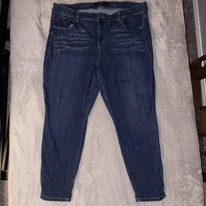 Liverpool Los Angeles Jeans Women's Ankle Skinny Blue Stretch Jeans 22W Casual - Picture 1 of 5