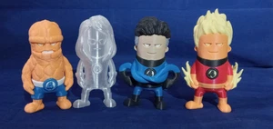 Fantastic Four sold as a group of 4 Miniature Figurines Fantastic Four Marvel F4 - Picture 1 of 11