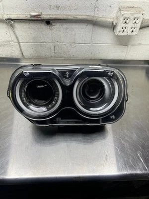 2015-2023 Dodge Challenger Headlight Left LH Driver Halogen OEM Headlamp Damaged - Image 1 of 4