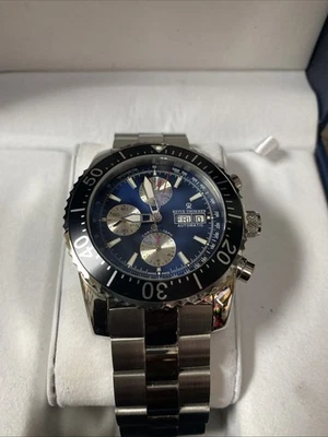 Revue Thommen Men's Divers' Blue Dial Day-Date Chronograph Blue Dial 17030.6525 - Image 1 of 4