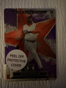 Panini Impecable 2025 - Estrellas de acero inoxidable púrpura Ken Griffey Jr #17 23/25 - Imagen 1 de 2