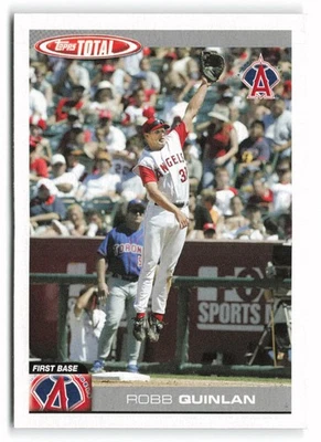 2004 Topps Total #298 Robb Quinlan Anaheim Angels - Image 1 of 2