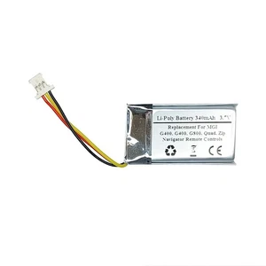 3.7V 340Mah Replacement Battery For Mgi G800 Navigator Remote, Navigator, Navig_ - Picture 1 of 2