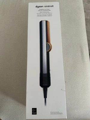 Dyson Airstrait Hair Straightener Nickel/Copper Used Once - Image 1 of 4