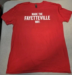 Camiseta Johnsonville Sausage\SEC\Fayetteville XL Roja Carolina del Sur Gamecocks - Imagen 1 de 6