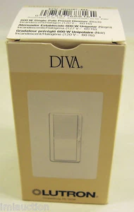 DV-600P-BL Incand 600 Watt Single Pole Light Dimmer Blk - Picture 1 of 2