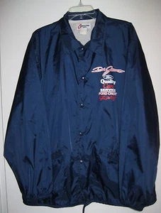 Dale Jarrett Ford Stock Car Racing Jacke blau Windbreaker SIEHE MASSE - Bild 1 von 8