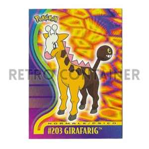 NINTENDO POKEMON TOPPS Trading Cards - ITA - 203 Girafarig - Picture 1 of 1
