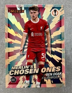 2023-24 Topsp Merlin UEFA- Chosen Ones - Ben Doak RC - Liverpool - Picture 1 of 1