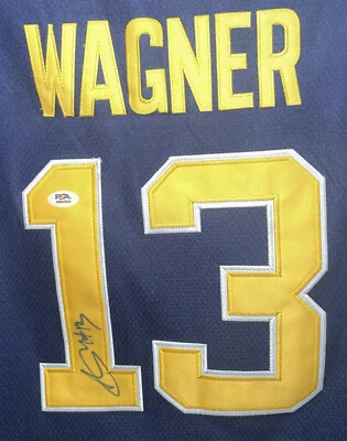 Moritz Wagner Signed Autographed Michigan Wolverines Jordan Jersey PSA/DNA COA - Image 1 of 4