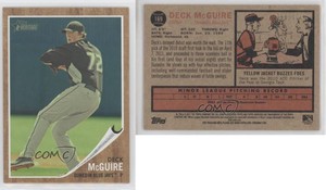 2011 Topps Heritage Minor League Edition Green Tint /620 Deck McGuire #169