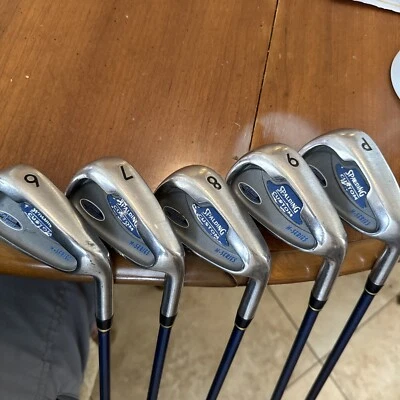 Spalding Custom M-series 6,7,8,9,P Graphite Iron Set Of (5) - Image 1 of 4