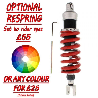 Honda XL350 R 1985 - 1987 YSS Mono Shock Absorber MZ456-375TRL-01 - Image 1 of 2