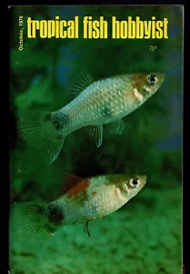Tropical Fish Hobbyist Magazine - October 1976 (RARE issue) - Picture 1 of 4