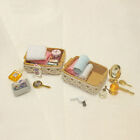 1:12 Bathroom Basket Miniature Dollhouse Accessories Furniture Mini decor Usa +