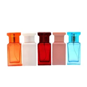 30ml Empty Glass Perfume Spray Bottle T Ford Refillable - Picture 1 of 21