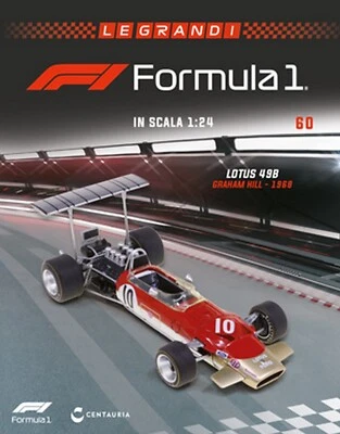 NEW 1:24 F1 LOTUS 49B - Graham Hill 1968 W.C. ALTAYA +Magazine no Minichamps - Immagine 1 di 4