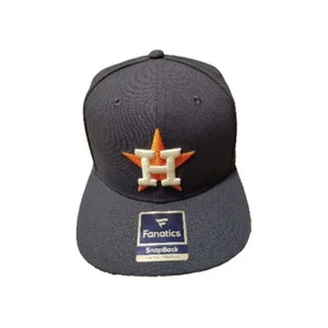 Fanatics Houston Astros Mütze mit Druckknopflasche Einheitsgröße marineblau/orange/weiß - Bild 1 von 4