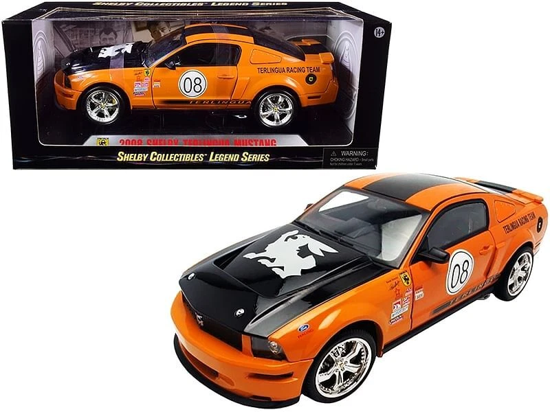 Ford Shelby Mustang #08 2008 "Terlingua" naranja y negro "Shelby Collectibles L Foto 1 de 1