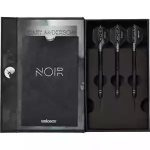 Set Freccette Punta Acciaio Unicorno-Gary 'Lo Scozzese Volante' Anderson Noir Fase 6,25g - Foto 1 di 8