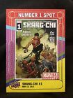 2021-22 Upper Deck Marvel Annual Number 1 Spot N1S-6 Shang-Chi #1